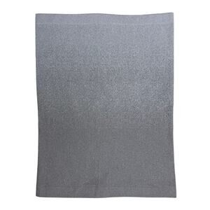 Wolford Fading Shine Sleeveless Shirt Tube Top Stretch Silver Size Small NWT